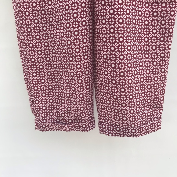 J.Crew Geo Print Drawstring pants - Picture 5 of 7